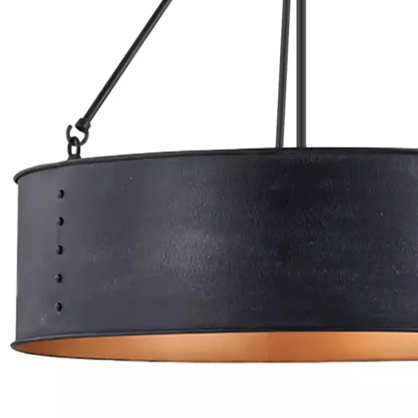Grayson Industrial Metal Black Drum Pendant Light detail1.webp__PID:2d8a26c2-5104-4470-be82-f8c339f22c65