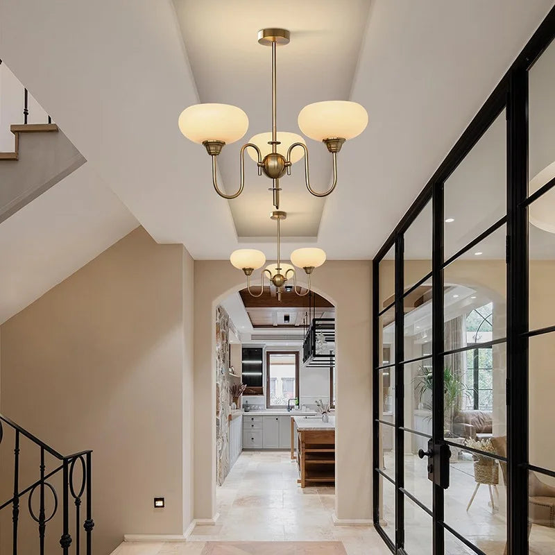 Lampada da soffitto in vetro a bolle bianco crema Luna7.webp__PID:7370df8f-dcc4-41df-a31a-1c4dc31cb4ea