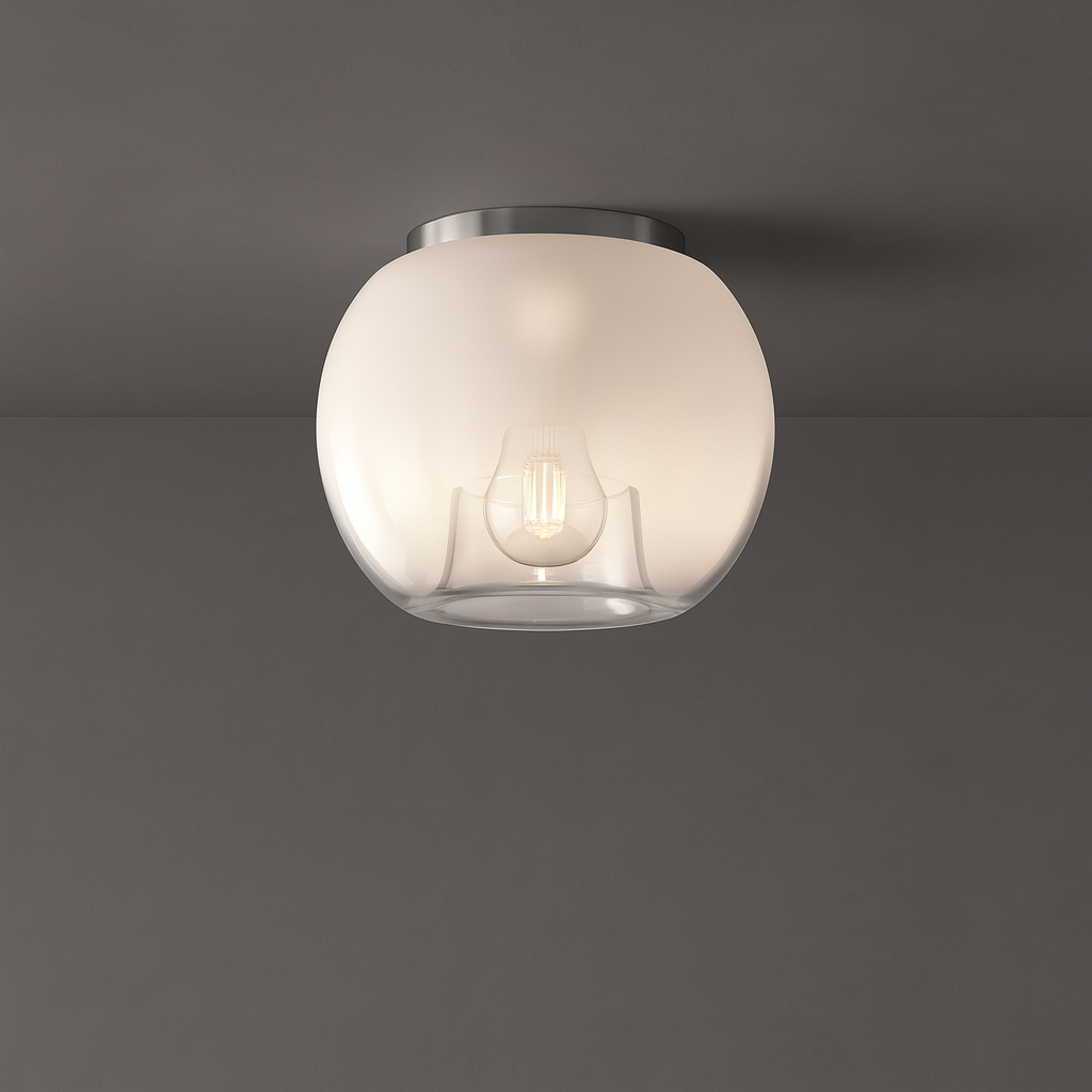 Samar 8-in Flush Mount