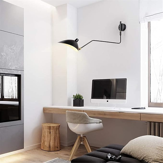 Logan Industrial Adjustable Metal Arm Wall Lamp5.jpg__PID:804cc03b-108c-469e-b6cd-765b11a0535d