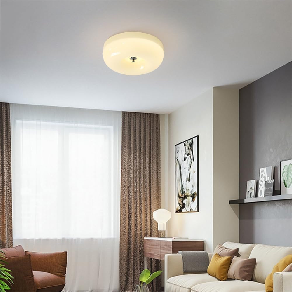 Bauhaus Cream Pudding Glass Ceiling Light7.webp__PID:4811961c-b7f4-4b62-956b-709073b8e54a