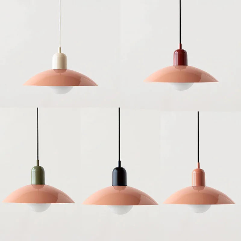 Bunte Macaron-Bauhaus-Pendelleuchte pink.webp__PID:208a9907-b57c-4cde-a32c-0c4a37870fc6