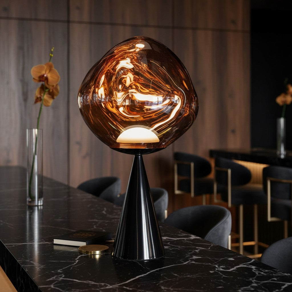 Silver Melt Cone Fat LED Table Lamp for Living Room (7).webp__PID:1a664e18-2ff7-4333-83ee-03247abce4b2