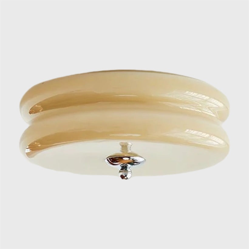 Nordische Bauhaus-Rundglas-Deckenleuchte, beige-chrom.webp__PID:1477f819-abce-470c-b5d2-0a398f38e3ec