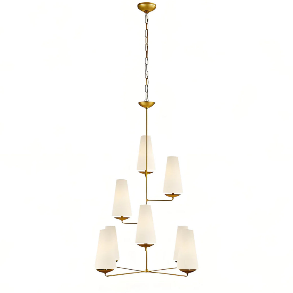Modern_Minimalist_Metal_Fabric_Cone_Chandelier11_副本.webp__PID:12906547-35f7-4d71-a936-c083a3ebae35