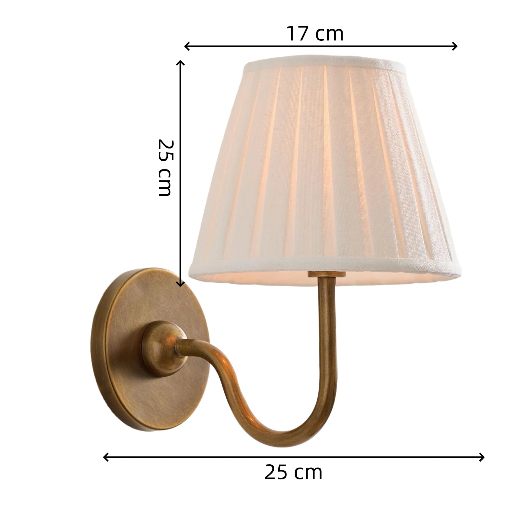 TansyClassicTraditionalPleatedShadeWallSconce33333.webp__PID:12e33526-affc-4764-85ae-f2c55cf92986