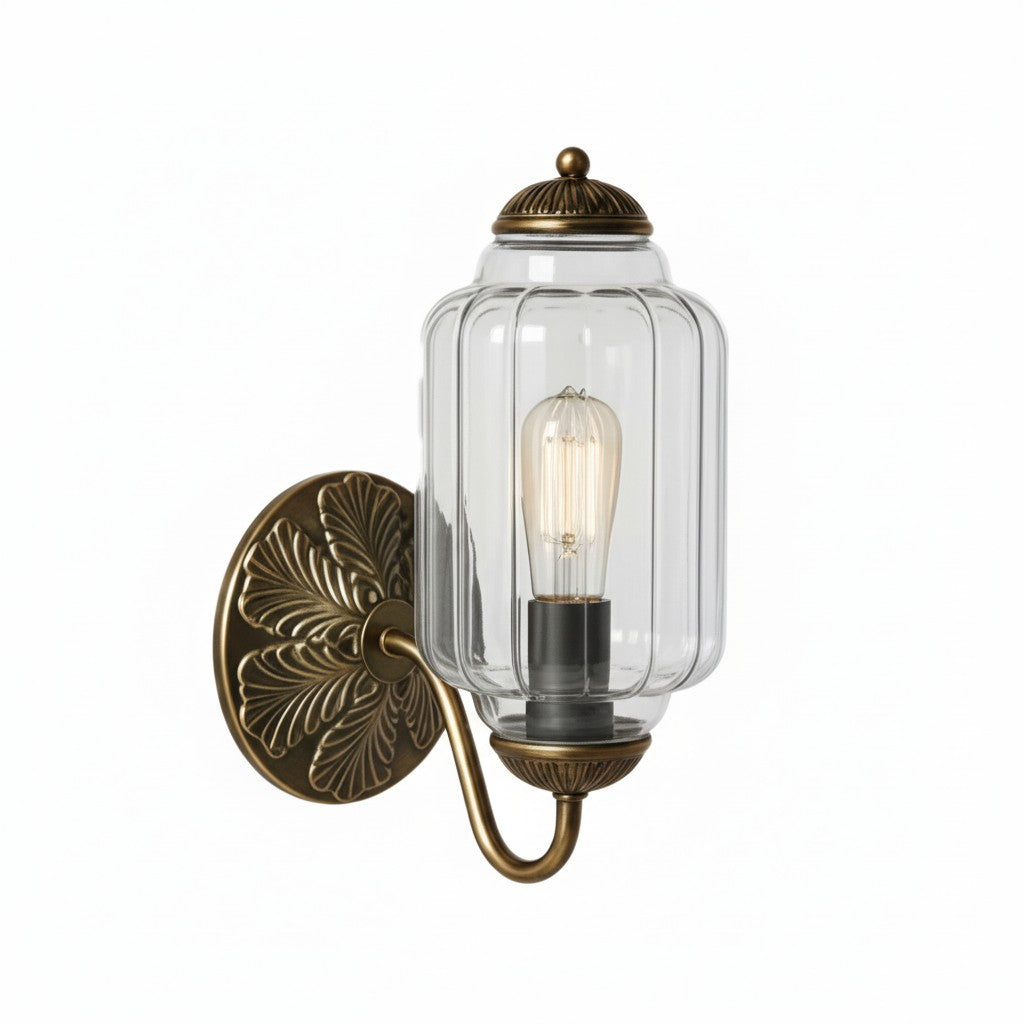 Evelyn Retro Milk Glass Brass Eloise Wall Sconce3.jpg__PID:4b9c1486-f016-4cc9-b4f8-4ed5107fc83b