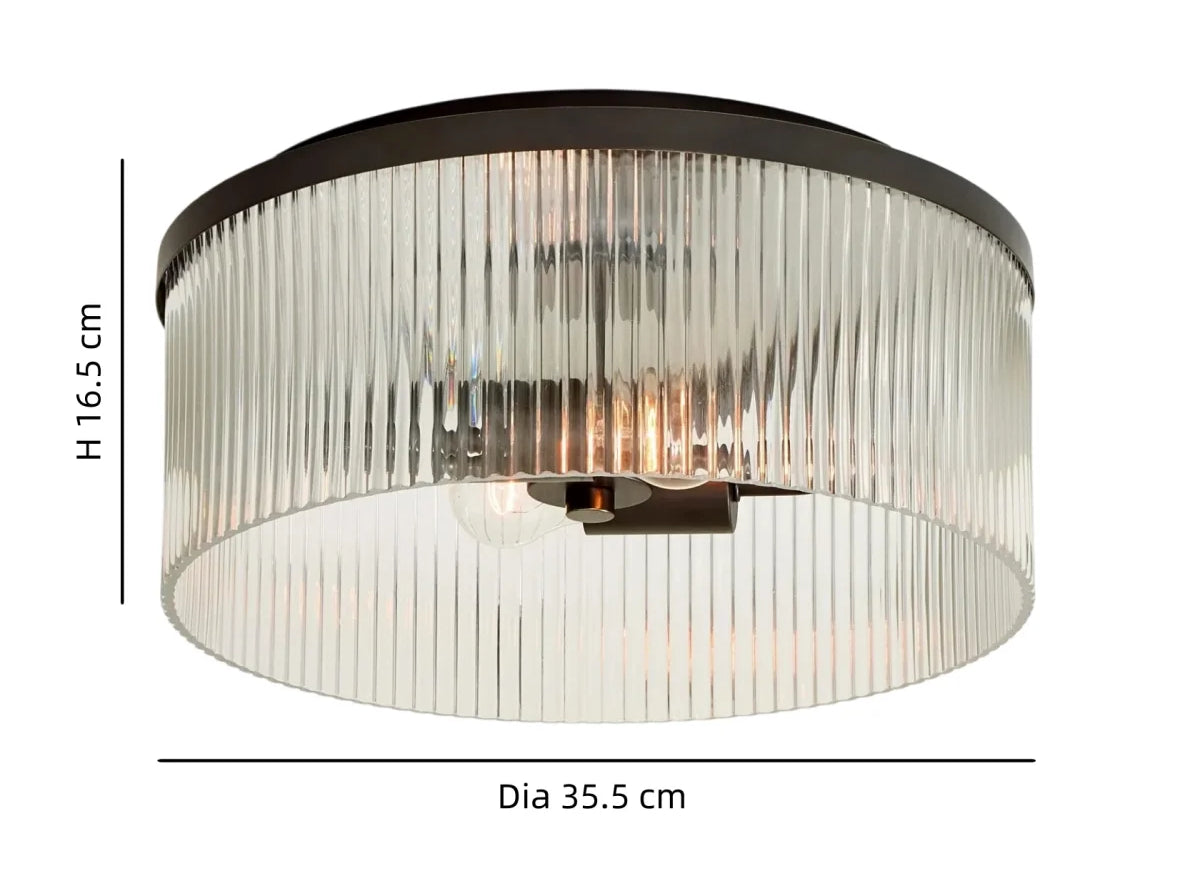 Retro Runde gerippte Glas-Deckenleuchte cc.webp__PID:d2d4de96-2203-4b10-ad60-df85ed669c60