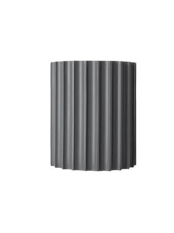 Lila_Modern_Resin_Ribbed_Wall_Sconce_grey.webp__PID:af6a56c5-bb30-4205-95bc-ff51b047a458