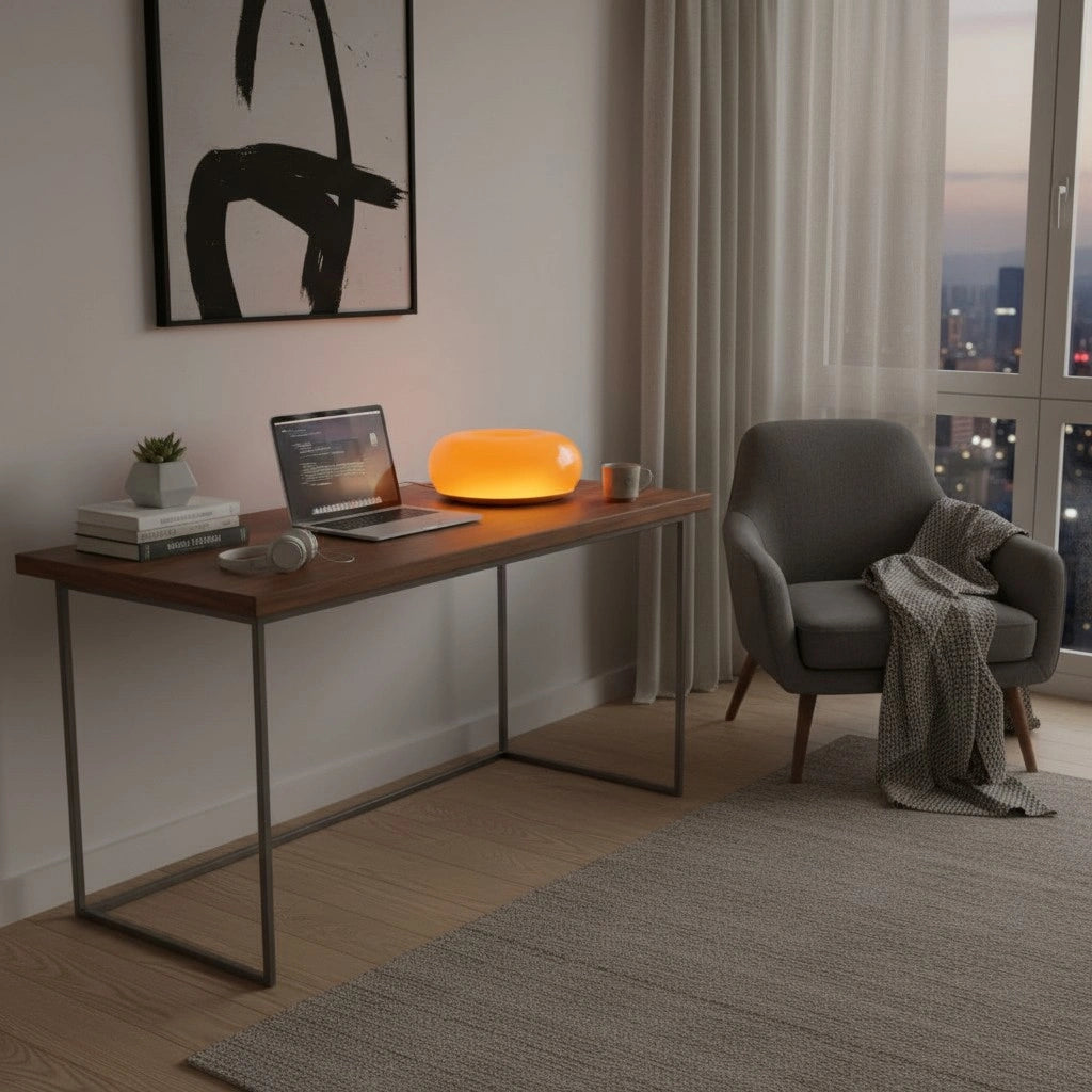 Statement Donut Orange Glass Wall Lamp (5)_1.webp__PID:3f8f6387-f126-40be-a7dc-0bd44a2e7780